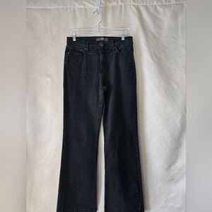 90s Classic Black Women's Western Style Rhinestone Levi's Bootcut Sz 10